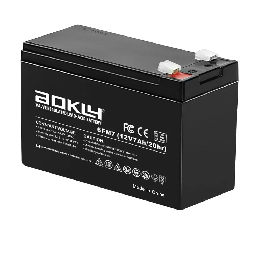 Aokly Valve Regulated Lead-acid Battery 12V 9ah